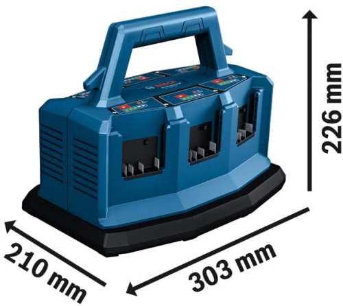 Caricabatterie Bosch Professional GAL 18V6-80 (senza batterie)