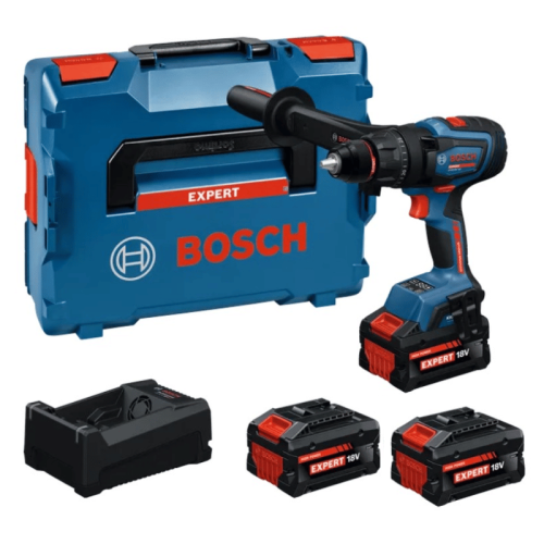 Trapano Avvitatore a percussione Bosch Expert EXSB18V-150 con 3 batterie EXBA18V-80