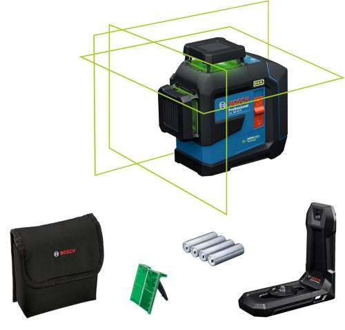 Livella laser 3 linee verdi Bosch GLL 80-33 G Professional