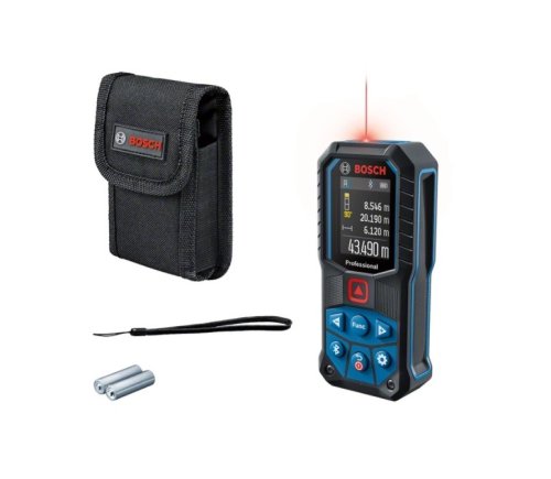 Distanziometro metro laser rosso 50m Bosch GLM 50-27 C