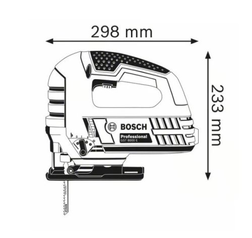 Seghetto alternativo Bosch Professional GST 8000 E 060158H000