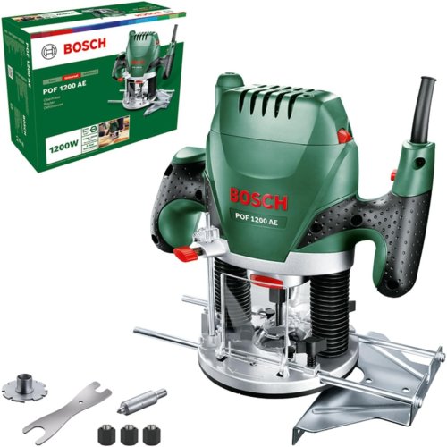 Fresatrice verticale per lavorazione legno Bosch POF 1200 AE