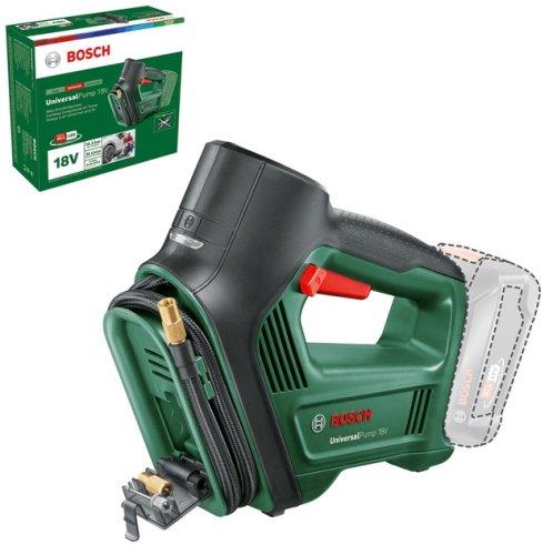 Mini compressore portatile 18V Bosch Easy Inflate 18V-500 (fornito senza  batteria) - Cod. 0603947200 - ToolShop Italia