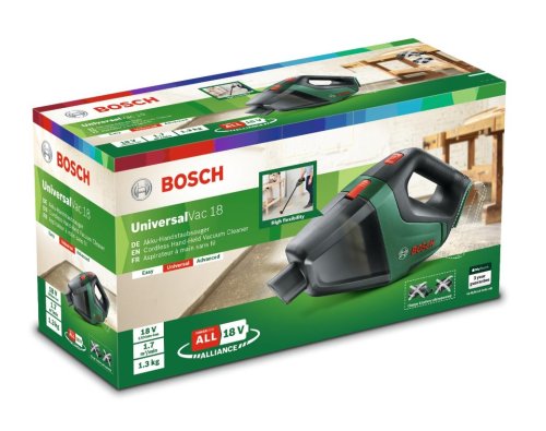 Aspirapolvere Bosch Universal Vac 18 (senza batteria e caricabatteria)