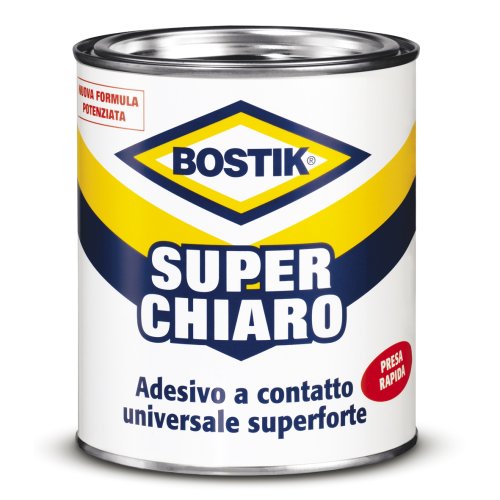 Bostik adesivo colla rapida universale Superchiaro latta 750ml