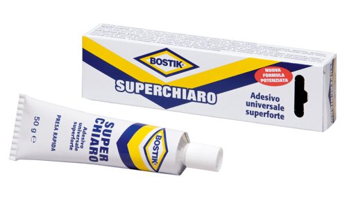 Bostik Superchiaro colla rapida universale in tubetto gr 50