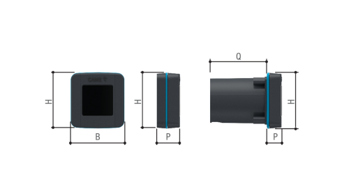 Coppia fotocellule a incasso Came DLX30CIP 806TF-0070