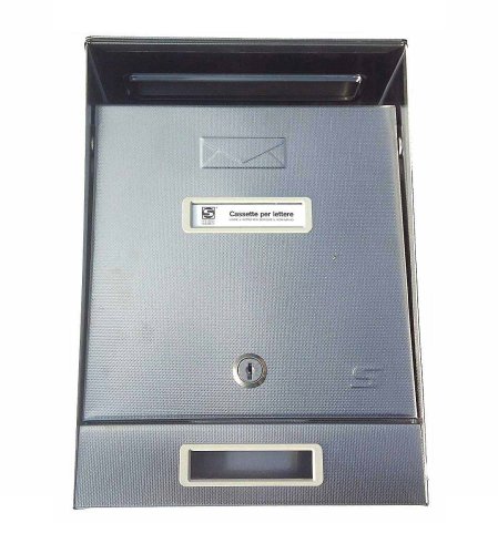 Cassetta postale inox DTL Silmec 10-001.25 tetto apribile