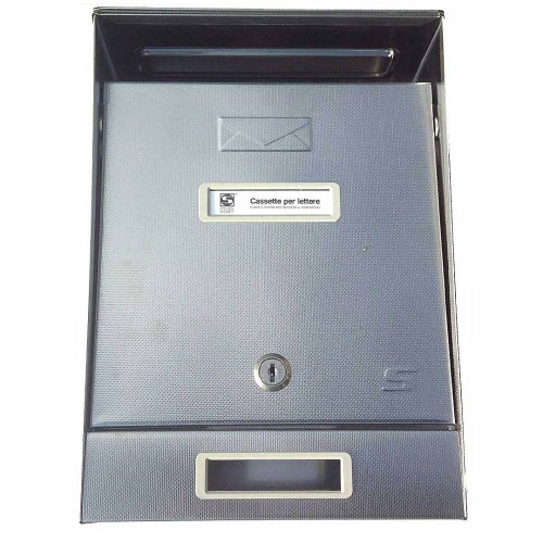 Cassetta postale inox DTL Silmec 10-001.25 tetto apribile