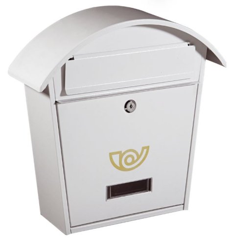 Cassetta postale Alubox Chalet - colore bianco