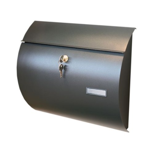 Cassetta postale Alubox Saturno colore ghisa