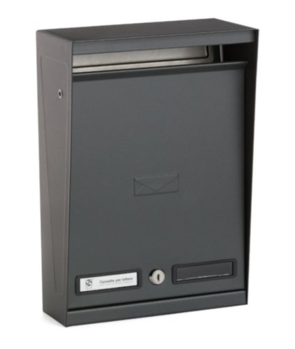 Cassetta postale tetto fisso Silmec 10-214.84 lamiera elettrozincata grigio ferro
