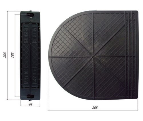 Avvolgitore a semincasso cintino tapparella mm 22 Bolis Lario 1306 -  capacità 6 mt - Cod. 1306/Z6 - ToolShop Italia