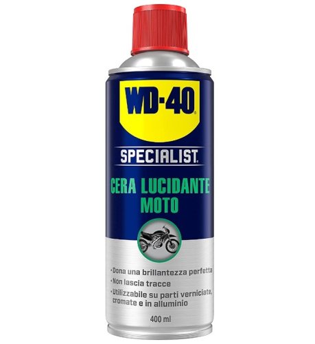 Cera lucidante spray moto WD-40 Specialist 400ml