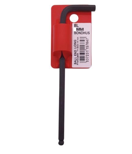 Chiave esagonale brugola serie lunga testa sferica BONDHUS BL - mm 5,5