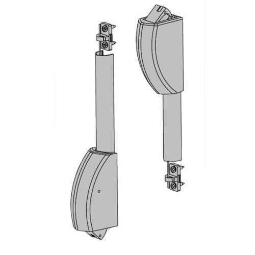 Coppia scrocchi alto/basso per antipanico Cisa 07063.61