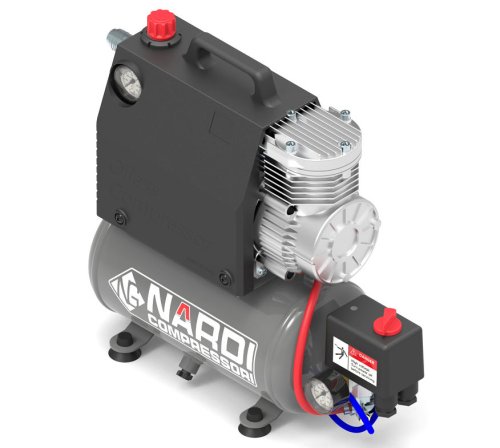 Mini compressore aria a secco 230V 5 litri Nardi Silverstone "2"