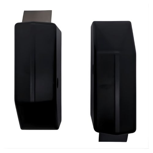 Coppia scrocchi alto basso per maniglione antipanico Cisa ALPHA 07A63.61.0 - - nero