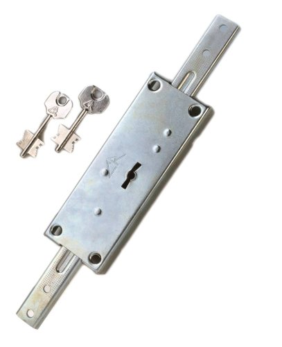 Serratura CR 9000-01 per basculante doppia mappa 2 chiavi