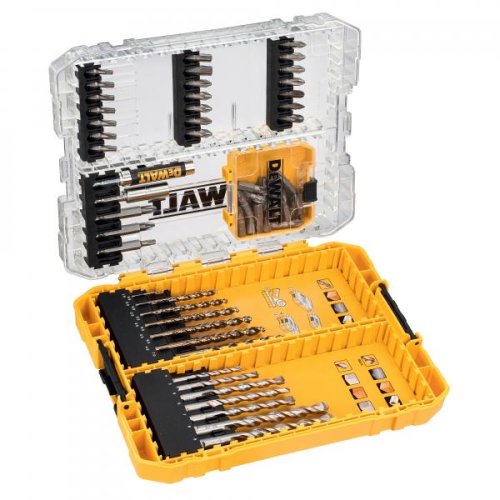 Dewalt DT70759-QZ punte hss e muratura + inserti avvitare (63 pezzi)