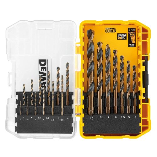 DEWALT DT70728-QZ set 19 punte trapano forare metallo-legno-plastica