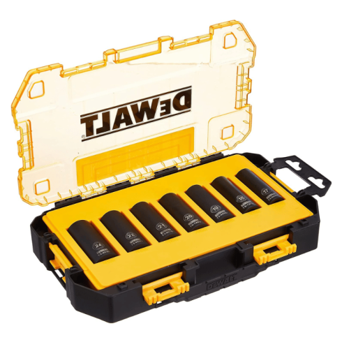 DEWALT DWMT74737-0 Set chiavi bussola a macchina 1/2 - 7 pezzi