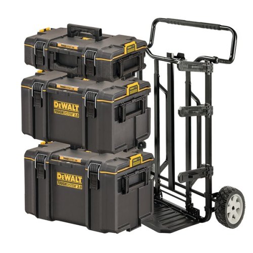 Carrello a torre Dewalt TOUGHSYSTEM DWST83401-1 con 3 valigette