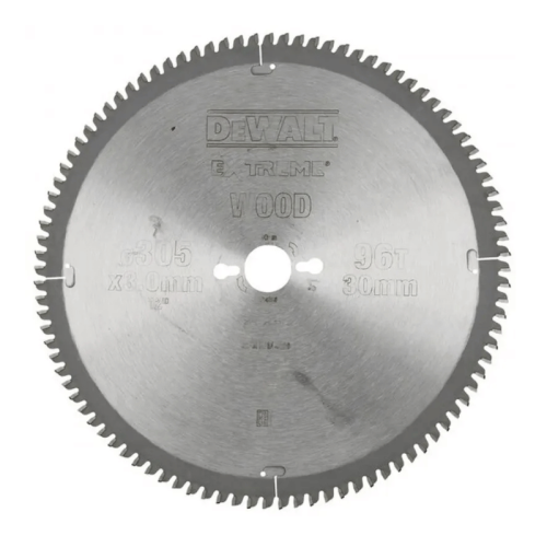 Dewalt Extreme DT4290-QZ lama circolare ø mm 305 foro 30 mm 96T taglio legno e alluminio