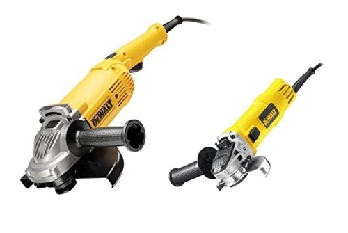 Dewalt DWE492DUO1-QS coppia smerigliatrici angolari ø 115 mm + 230 mm