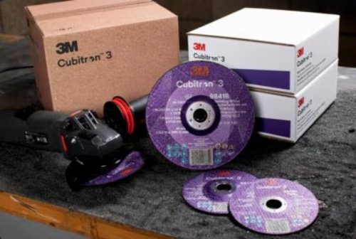 Disco da taglio 3M Cubitron (3) 86616, grana 60+ ø mm 115x1x22.23