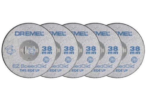 DREMEL SC456 SET 5 dischi taglio metallo ø 38 mm