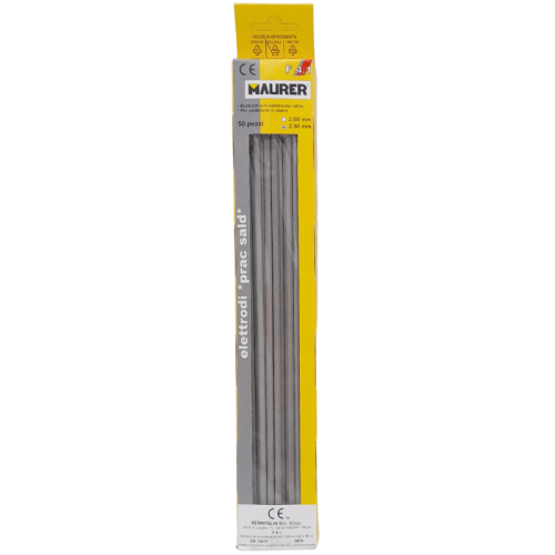 Elettrodi Maurer saldatura rutilici ø mm 2,5 x 300 (50 pezzi)