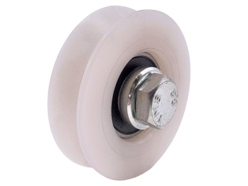 Ruota in nylon gola tonda con cuscinetto a sfere FAC VA1401 - ø mm 60x16