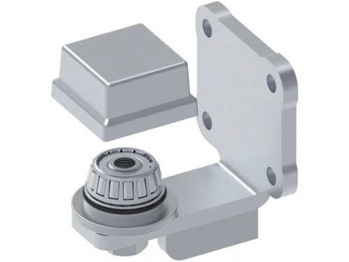 Cardine inferiore cancello cuscinetto a rulli conici per sezione quadra FAC VC4272.050