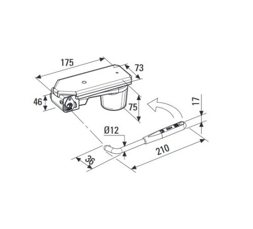 Sblocco manuale emergenza Fadini COMBI 740 DX