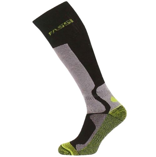 Calze lunghe invernali Fassi Warm Extreme grigio/giallo - taglia 43/46