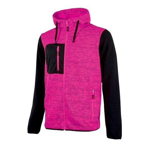 Upower felpa donna full-zip RAINBOW EY174BF fucsia fluorescente - taglia M