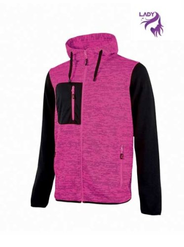 UPOWER felpa donna RAINBOW EY174BF fucsia - taglia XS