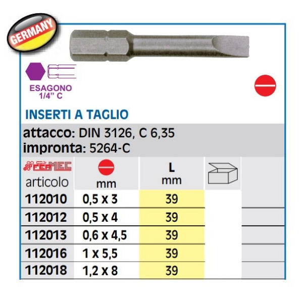 Inserti Per Lama Di Taglio Premium, 10 Pezzi N151 24004E