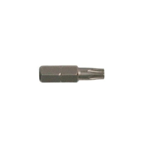 Inserti per avvitare Torx con foro 1/4" L25 mm Fermec 122 - TORX T6