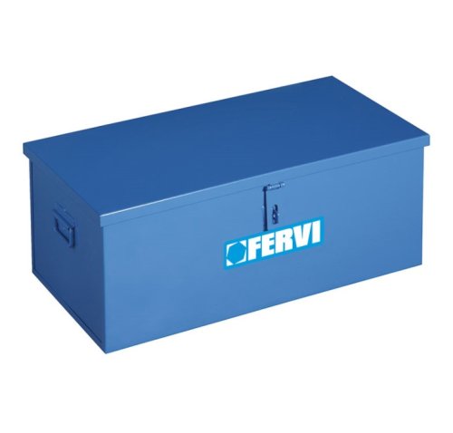 Baule vasca portautensili in acciaio verniciato mm 770×420×305h Fervi 0363/30