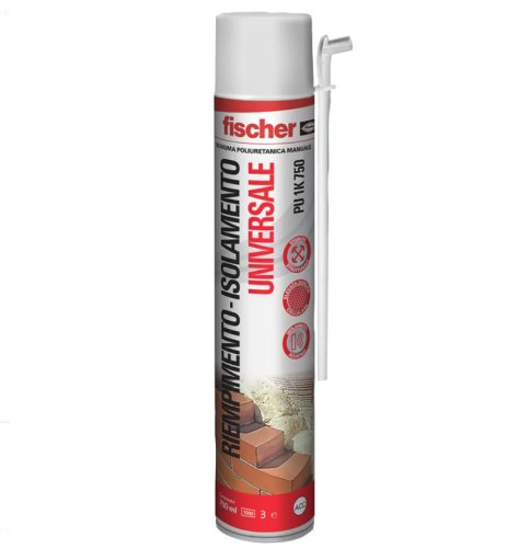 Schiuma poliuretanica Universale Fischer PU 1K 750ml