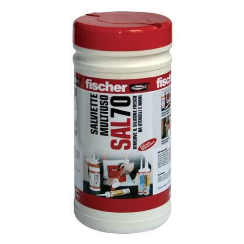 Salviette detergenti multiuso Fischer SAL 70 (80 pezzi)