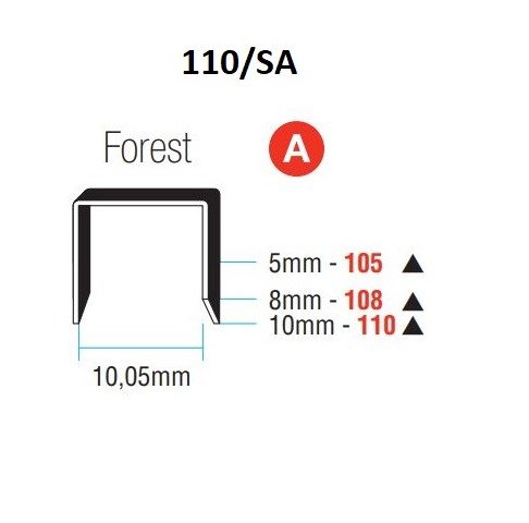 Fissatrice manuale Maestri ROCAMA 110/SA - 0104110 