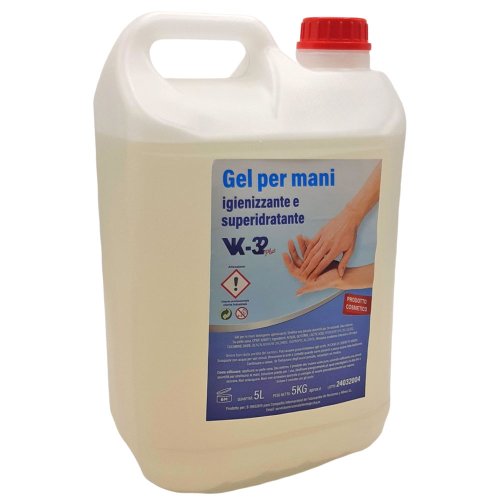Gel igienizzante e super idratante mani VK-32 (litri 5)