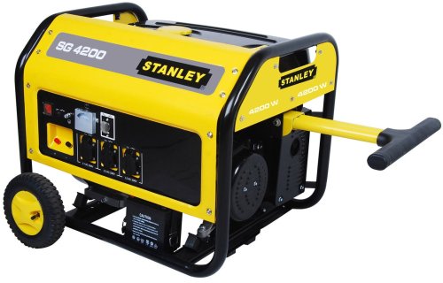 Generatore di corrente benzina, monofase 230V 4.2kW 50Hz Stanley SG 4200
