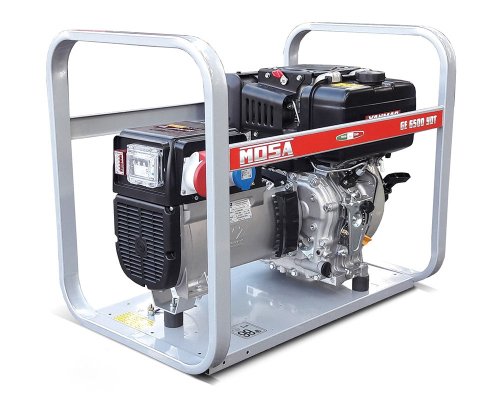 Generatore di corrente trifase 4,6 kW Mosa GE 6500 YDT diesel