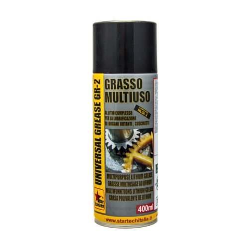 Grasso al litio spray UNIVERSAL GR/2 GREASE 400ml