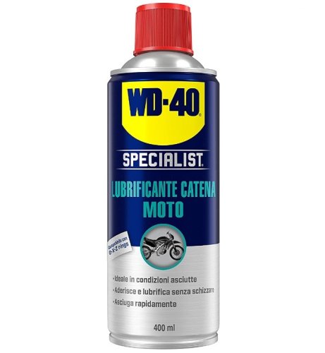Lubrificante spray catena moto WD-40 Specialist 400 ml