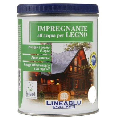Impregnante all'acqua per legno effetto naturale Sayerlack 0,75l - / bianco